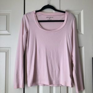 Light Pink Long Sleeve Shirt